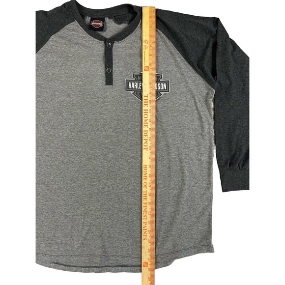 Harley Davidson Men Pomona Valley Long Sleeve Shirt Size Large - Picture 5 of 6